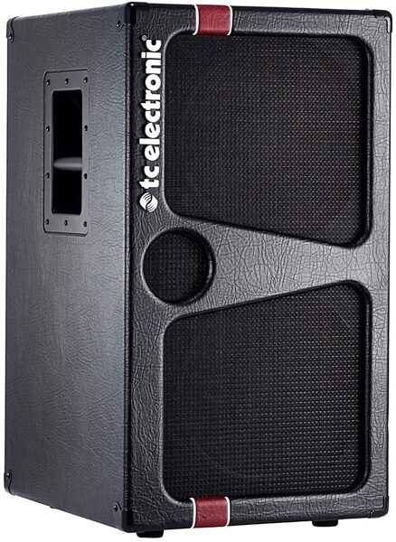 TC Electronic K212 Bass Speaker Cabinet (400 Watts, 2x12"), Angle