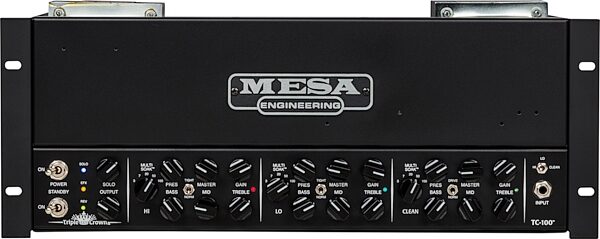 Mesa/Boogie Triple Crown TC-100 Rack Guitar Amplifier Head (100 Watts), New, Action Position Back