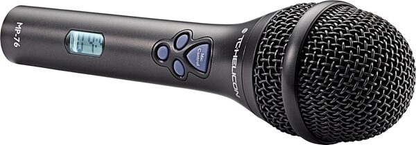 TC-Helicon MP-76 4-button Modern Performance Vocal Microphone, Angle