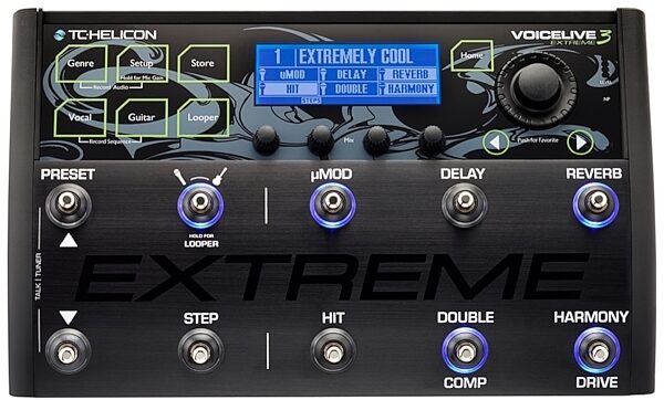 TC-Helicon VoiceLive 3 Extreme Vocal and Guitar FX Pedal, Vocal
