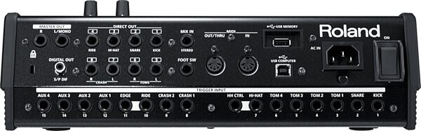 Roland TD-30 Drum Sound Module with SuperNATURAL Sounds, Back