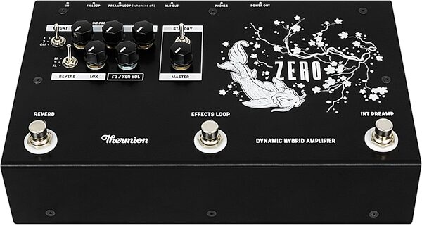 Thermion Zero Pedal Board Amplifier, Action Position Back