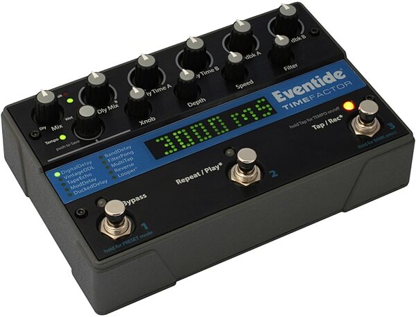 Eventide TimeFactor Delay Pedal, Angle