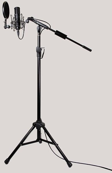 TASCAM TM-AM3 Heavy-Duty Tripod Boom Microphone Stand, ve