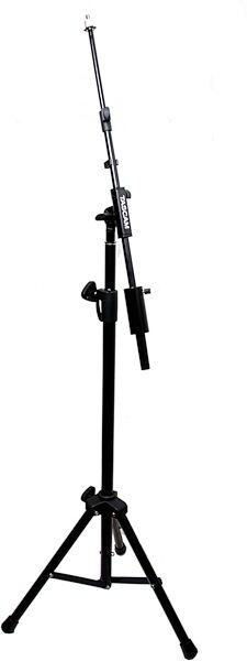TASCAM TM-AM3 Heavy-Duty Tripod Boom Microphone Stand, Action Position Back
