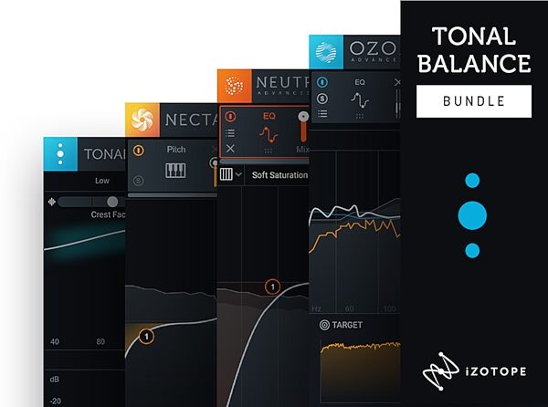 iZotope Tonal Balance Bundle Software with Melodyne 4 Essential, Main