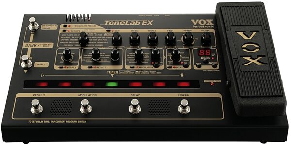 Vox ToneLab EX Valvetronix Multi-Effects Pedal, Front