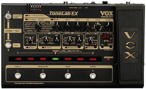 Vox ToneLab EX Valvetronix Multi-Effects Pedal, Main