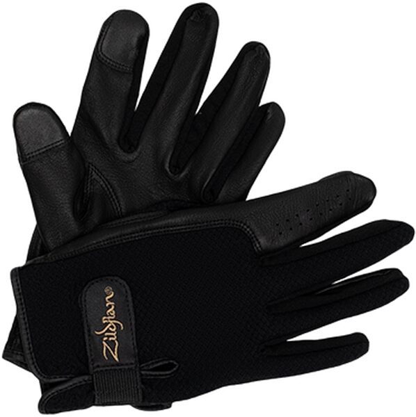 Zildjian Touchscreen Drummer's Gloves, Medium, Action Position Back