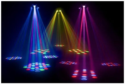 American DJ Triple Flex LED Centerpiece Effect Light, FX1