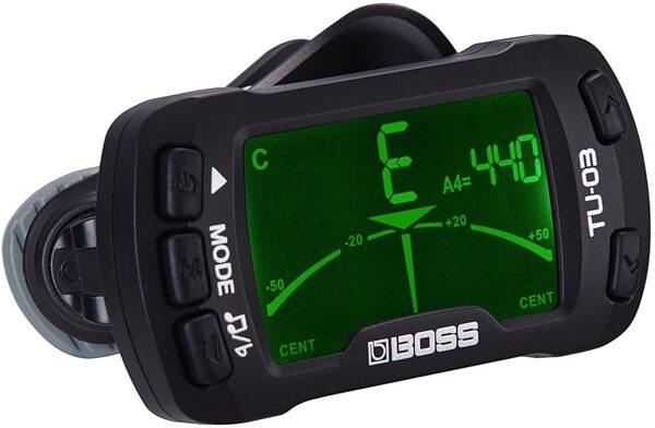 Boss TU-03 Clip On Tuner and Metronome, New, Main