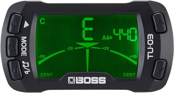 Boss TU-03 Clip On Tuner and Metronome, New, Main