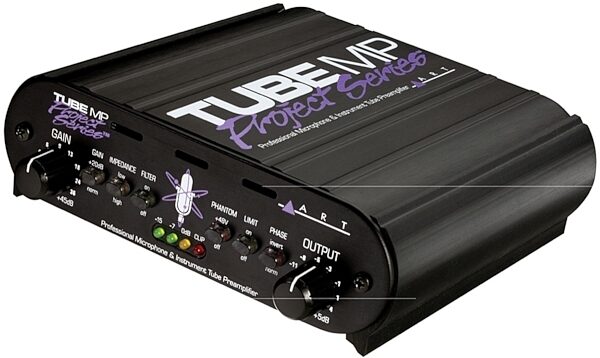 ART Tube MP Project Series Microphone Preamp, New, Angle