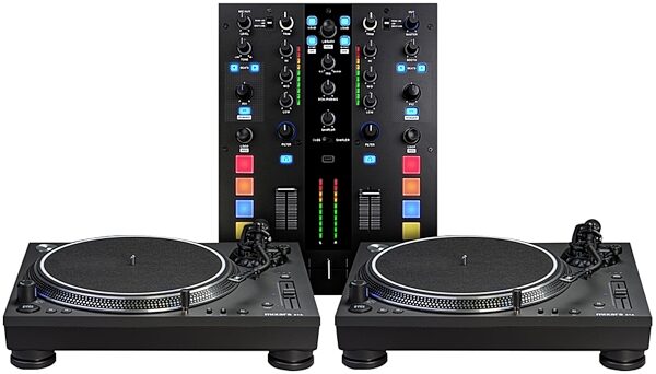 Mixars Duo DJ Mixer and Turntables Pack, Main