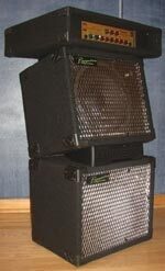 Lange Ampwedge Amplifier and Monitor Isolation Wedge Pad, Two in Use