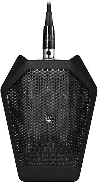 Audio-Technica U851Rb Cardioid Condenser Boundary Microphone, White, Action Position Back