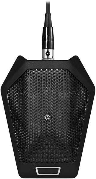 Audio-Technica U891Rb Cardioid Condenser Boundary Microphone with Switch, Black, U891Rb, Top