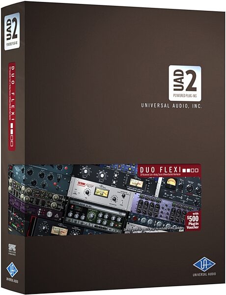 Universal Audio UAD2 Duo Flexi DSP Accelerator Card (Macintosh and Windows), Box