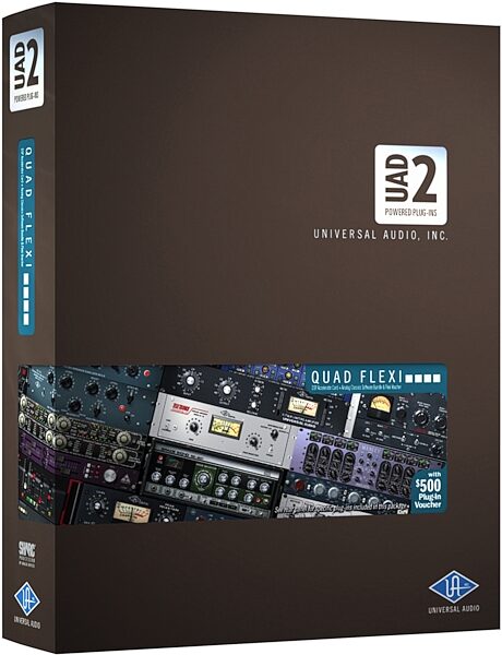 Universal Audio UAD2 Quad Flexi DSP Accelerator Card (Macintosh and Windows), Box