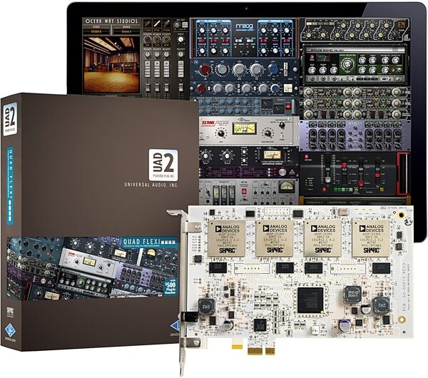 Universal Audio UAD2 Quad Flexi DSP Accelerator Card (Macintosh and Windows), Main