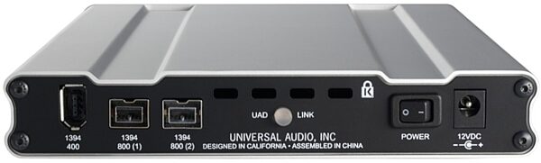 Universal Audio UAD-2 QUAD Custom DSP Accelerator FireWire Satellite (with Custom Plug-in Bundle), Back