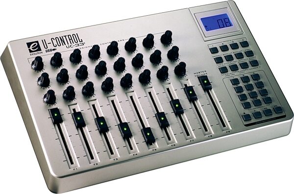 Evolution UC33e MIDI Control Surface, Main