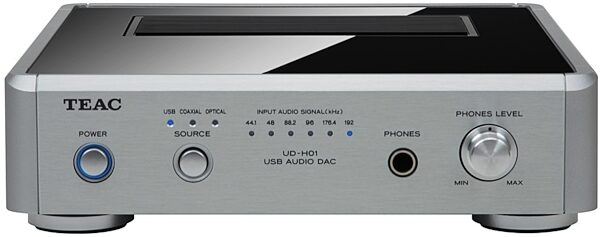 TEAC UD-H01 Dual D/A Converter with USB Audio Interface, Silver