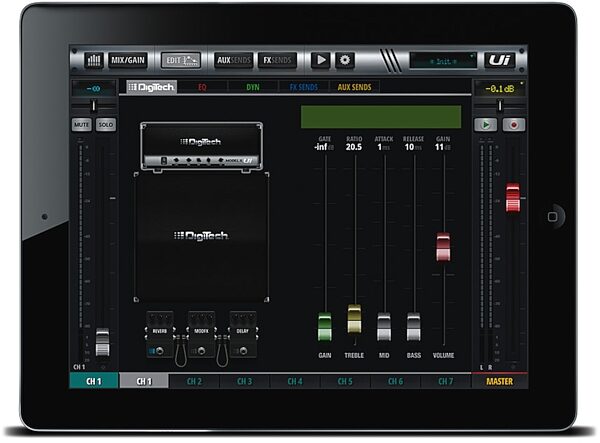 Soundcraft Ui12 Compact 12-Channel Digital Mixer, New, Software