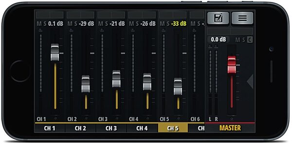Soundcraft Ui16 Compact 16-Channel Digital Mixer, New, Software
