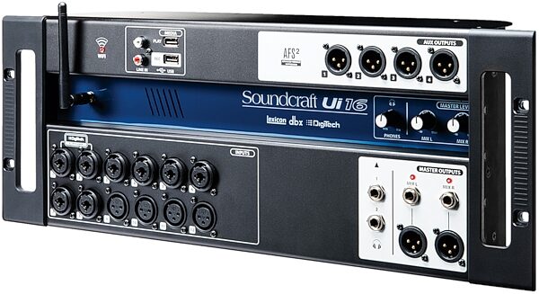 Soundcraft Ui16 Compact 16-Channel Digital Mixer, New, Main
