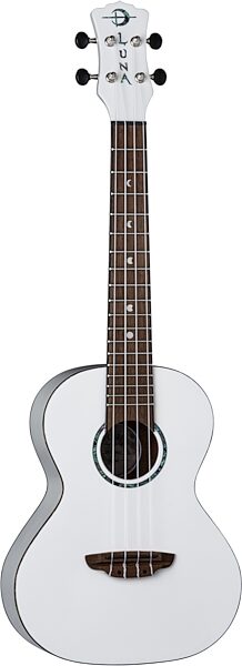Luna Hau Snow Tenor Ukulele (with Gig Bag), Main with head Front