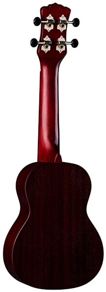 Luna Vintage Mahogany Soprano Ukulele, Back