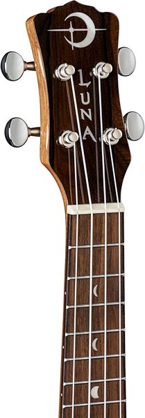 Luna Soprano Ziricote Ukulele (with Gig Bag), Detail Headstock