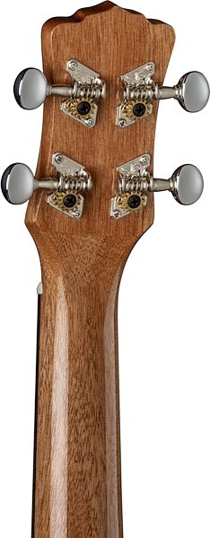 Luna Soprano Ziricote Ukulele (with Gig Bag), Rear detail Headstock