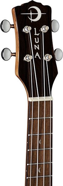 Luna Tenor Ziricote Ukulele (with Gig Bag), Detail Headstock