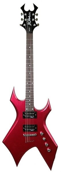 BC Rich Platinum Series Warlock Electric Guitar, Metallic Red