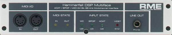 RME Multiface Hammerfall DSP 24/96K Interface, Main