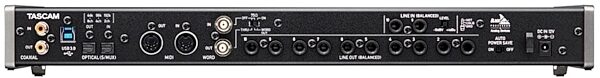TASCAM Celesonic US-20x20 Multi-Channel USB Audio Interface, Rear