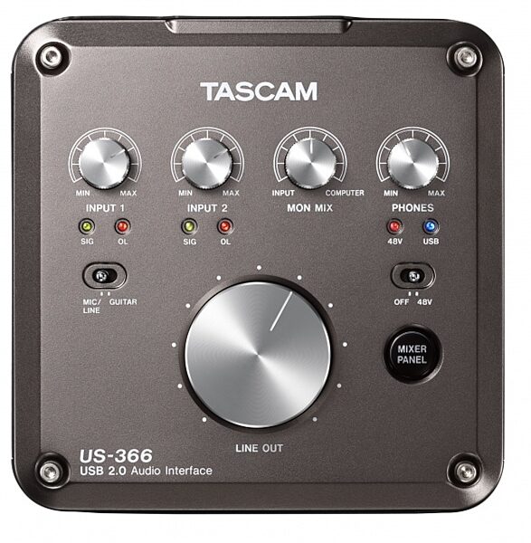 TASCAM US-366 USB Audio Interface, Main