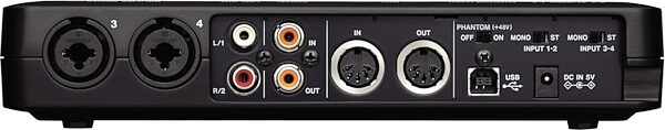 TASCAM US-600 USB 2.0 Audio Interface, Rear