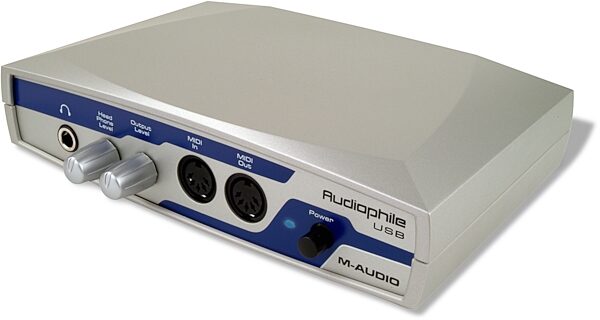 M-Audio Audiophile USB Audio and MIDI Interface (Macintosh and Windows), Main
