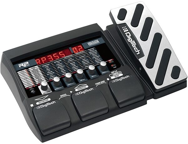 DigiTech RP355 Guitar Multi-Effects Pedal, New with Audio-Technica ATH-M10 Monitor Headphones