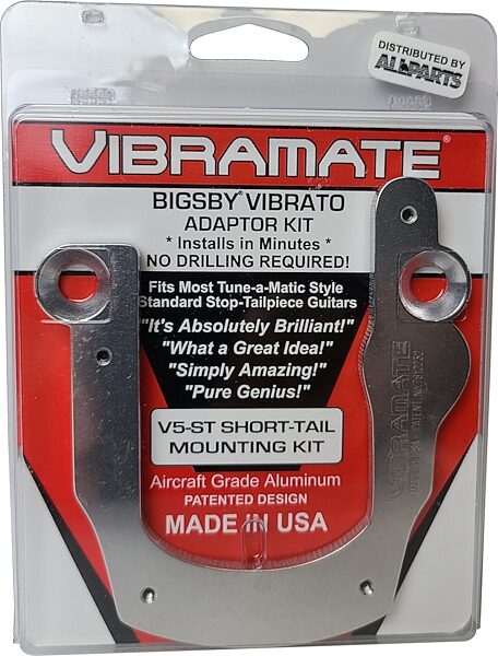 Vibramate V5-ST Bigsby Adaptor Short Tail for B5 Tremolo, New, Action Position Back