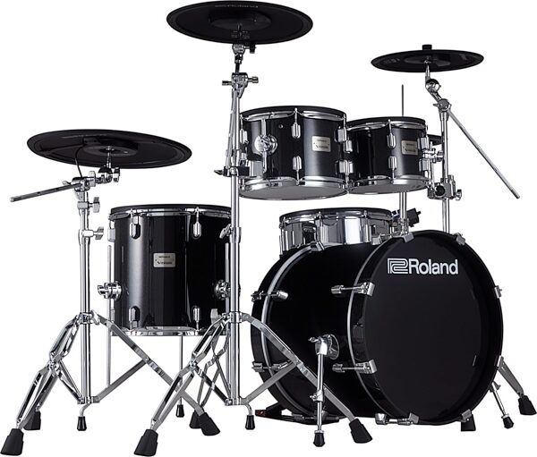Roland VAD506 V-Drums Acoustic Design Electronic Drum Kit, Action Position Back
