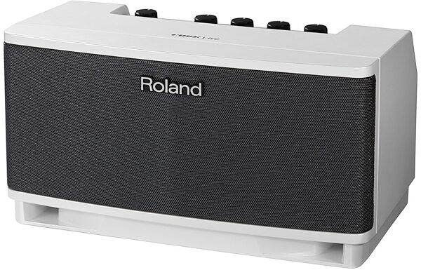 Roland CUBE Lite Guitar Amplifier with iOS Interface (10 Watts), White