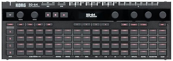 Korg SQ-64 Polyphonic Sequencer, Main