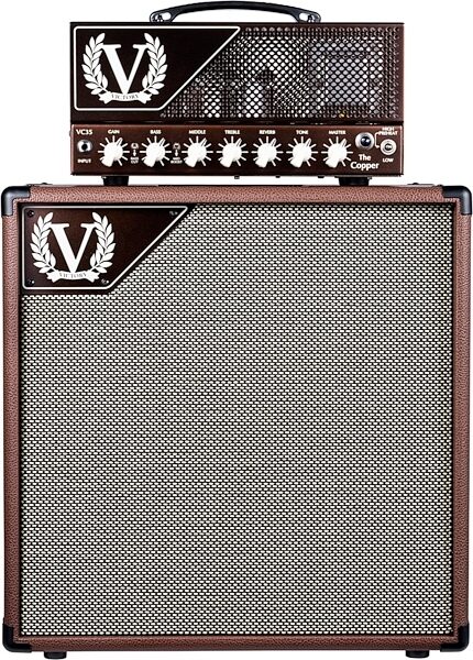 Victory V112-VB Guitar Speaker Cabinet (60 Watts, 1x12 Inch), Brown, Withhead