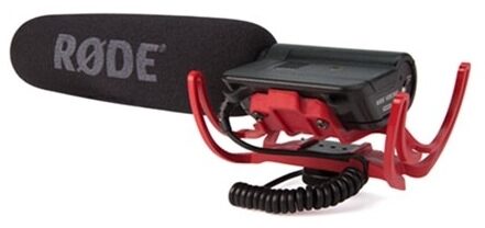 Rode VideoMic Directional Shotgun Microphone with Rycote Lyre Suspension System, New, Side