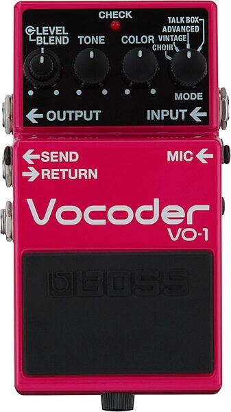 Boss VO-1 Vocoder Pedal, Main