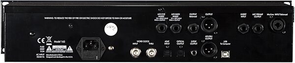 ART Voice Channel Tube Microphone Preamp System with Digital In/Out, New, Rear